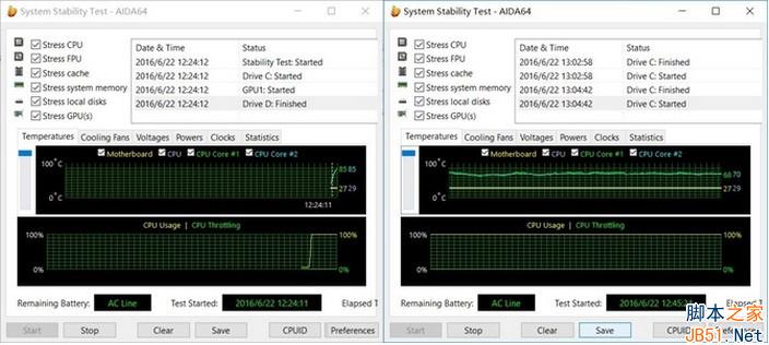 散熱優秀 惠普Spectre 13散熱性能測試