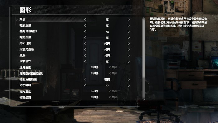 《古墓麗影：崛起》游戲設(shè)置
