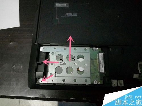 華碩KB4HR筆記本電腦拆卸、清灰