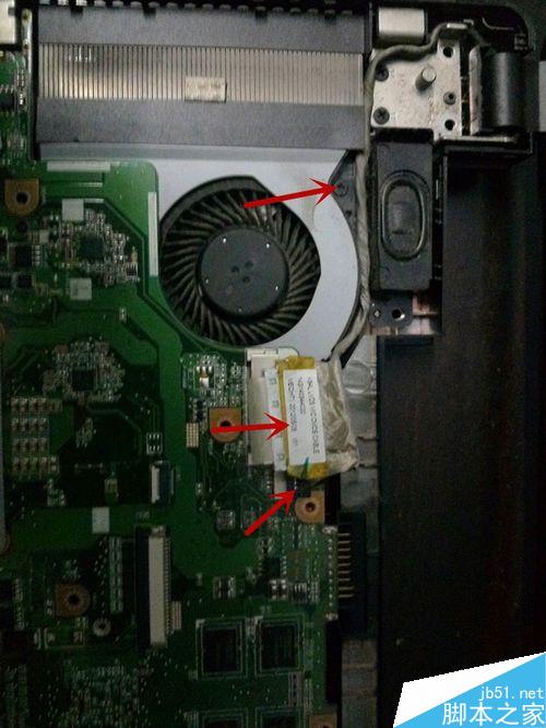 華碩KB4HR筆記本電腦拆卸、清灰