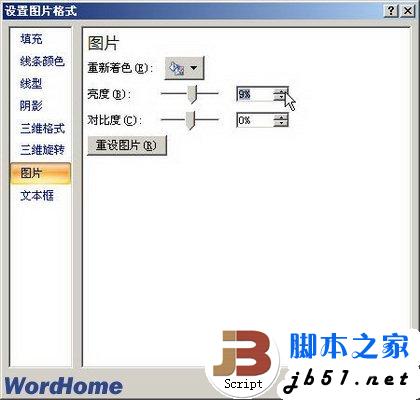 亮度設置