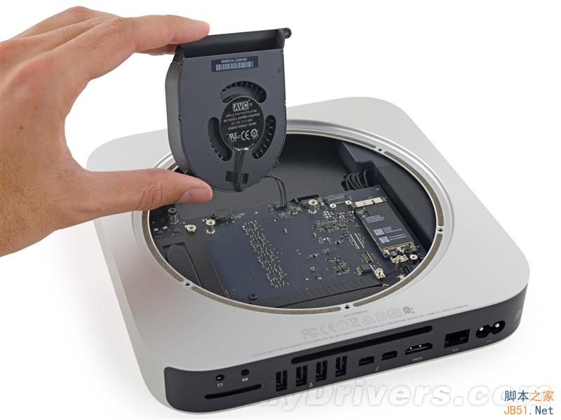 新版Mac mini詳細拆解：蘋果就不讓你升級