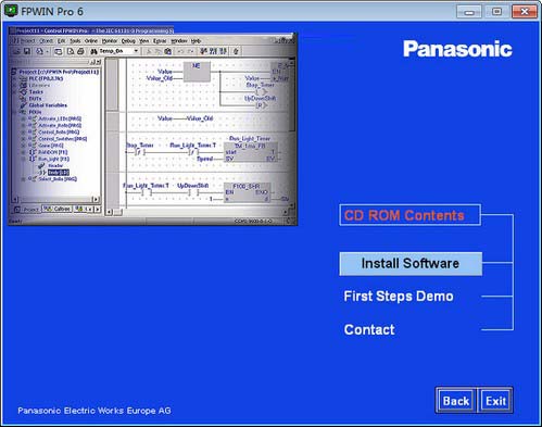 松下PLC編程軟件FPWIN Pro6漢化版圖文安裝教程