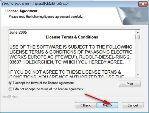 松下PLC編程軟件FPWIN Pro6漢化版圖文安裝教程