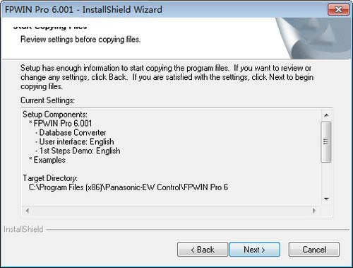 松下PLC編程軟件FPWIN Pro6漢化版圖文安裝教程
