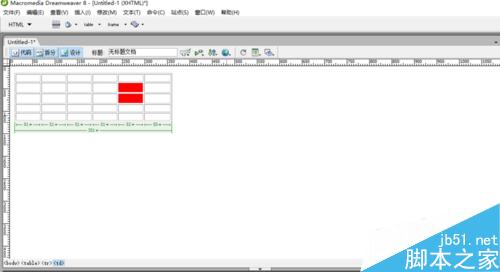 Dreamweaver中如何創(chuàng)建表格和表格的編輯