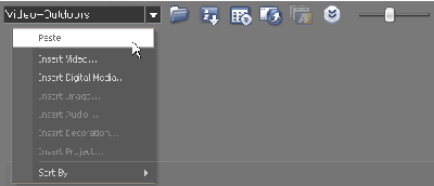 會聲會影創(chuàng)建自定義文件夾