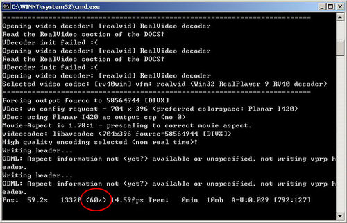 Rmvb轉(zhuǎn)換MPEG4WinMEnc詳細圖解教程