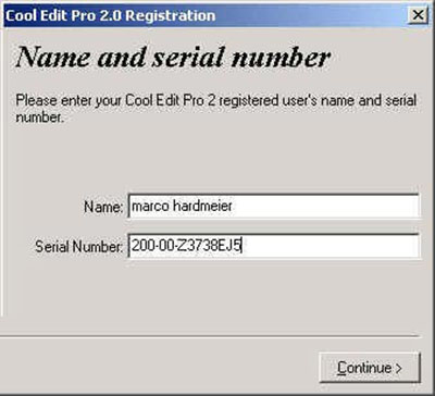 安裝和設置CoolEdit pro 2.0的圖文步驟