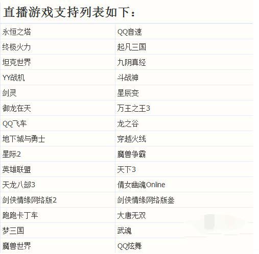 yy游戲直播怎么開 yy游戲直播開啟方法9