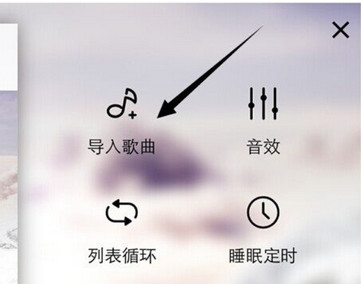 天天動(dòng)聽導(dǎo)入歌曲功能