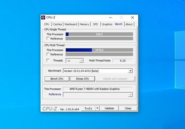 AMD Ryzen 7 4800H評測  