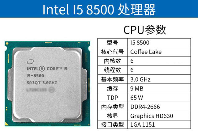 i5 8400和i5 8500哪個好？i5-8400與8500天梯圖性能排名