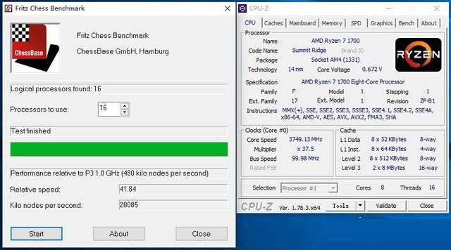 究竟誰更強？Ryzen 7-1700對比酷睿i7-6800K