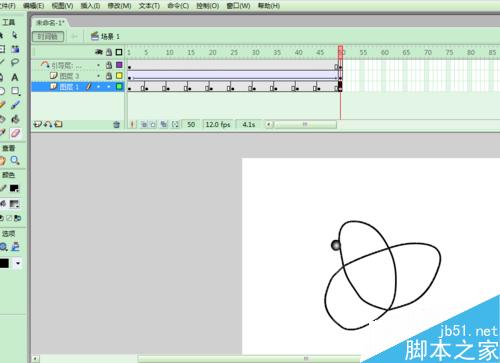 三葉圖繪制―FLASH