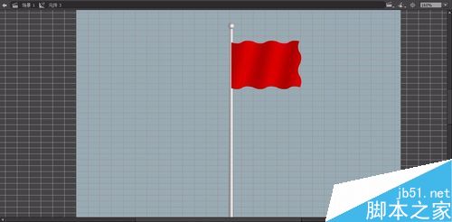 flash制作飄動(dòng)的紅旗