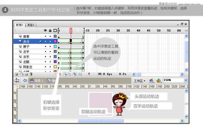 Flash實(shí)例教程：制作GIF完整分享,PS教程,思緣教程網(wǎng)