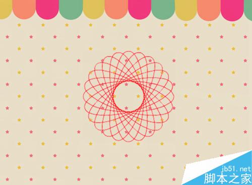 如何使用flash制作一個(gè)美麗的圖案？flash制圖