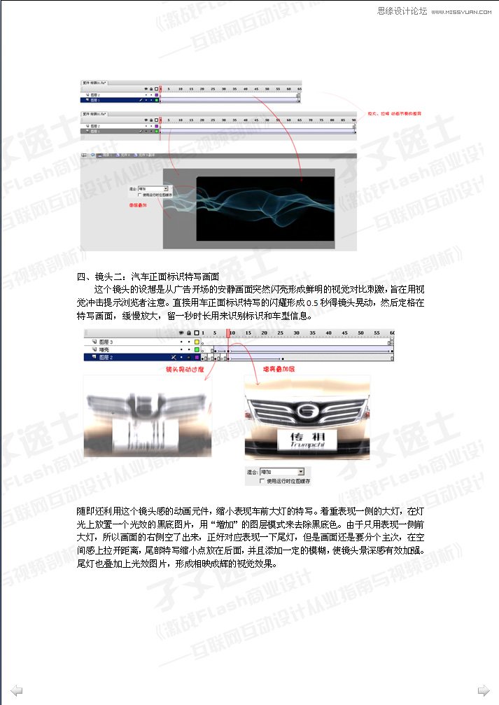 Flash制作汽車廣告之視頻鏡頭效果,PS教程,思緣教程網