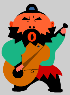 Flash動畫制作實例_小野人玩搖滾_武林網(wǎng)VeVB.COm網(wǎng)絡(luò)整理