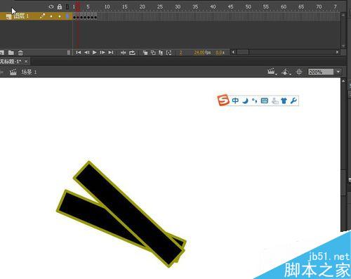 flash小動畫之制作扇子張開收合的扇子