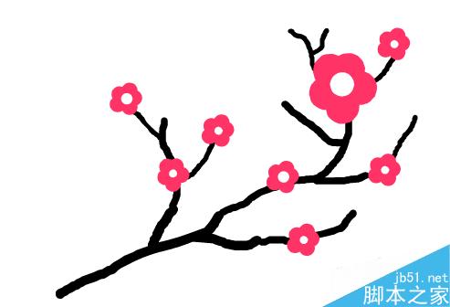Flash CS6制作水墨梅花生長(zhǎng)動(dòng)畫(huà)
