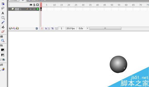 跳動的小球―FLASH軟件