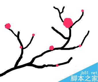Flash CS6制作水墨梅花生長(zhǎng)動(dòng)畫(huà)