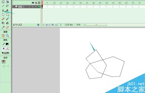 三葉圖繪制―FLASH