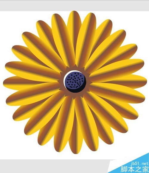 用flash繪制一朵花