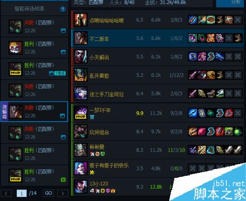 TGP英雄聯盟中的甩鍋局、浪輸局等都是什么意思?