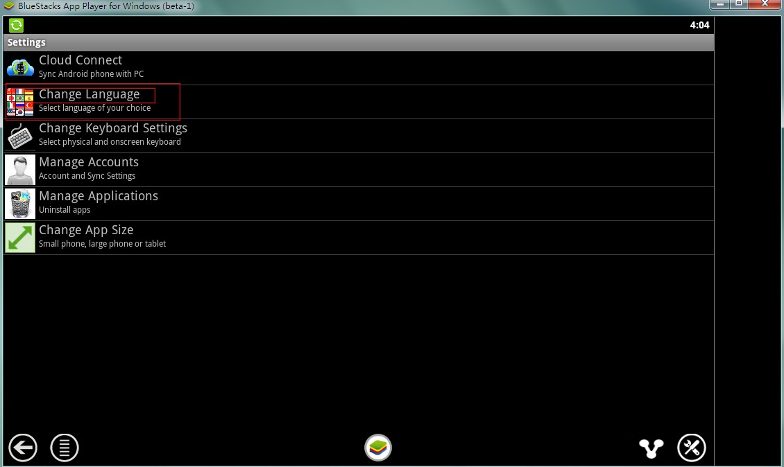 BlueStacks中文簡體設置步驟