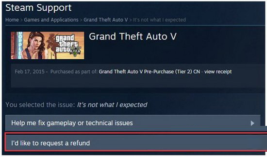 steam怎么退款 steam游戲退款教程2