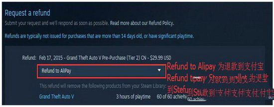 steam怎么退款 steam游戲退款教程3