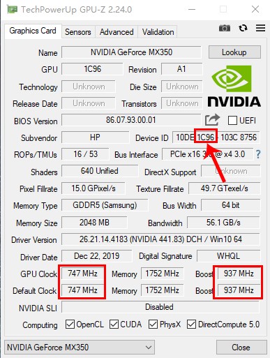 MX350滿血版和殘血版如何區分？ 