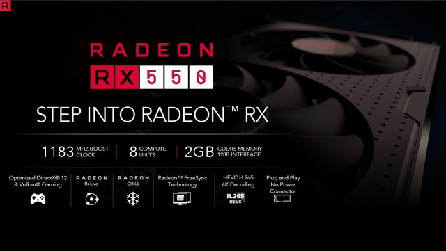 完勝1030的誠意之作 Radeon RX 550首測 