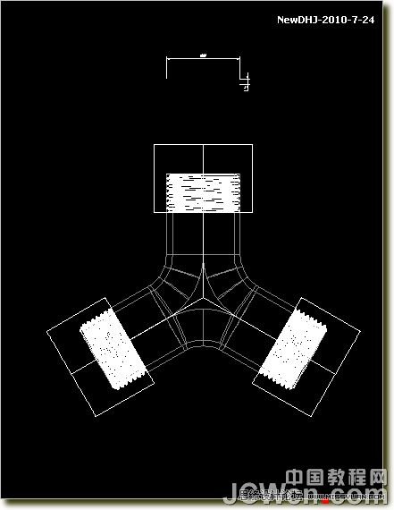 AutoCAD三維建模教程：三通管的制作過程,PS教程,思緣教程網(wǎng)