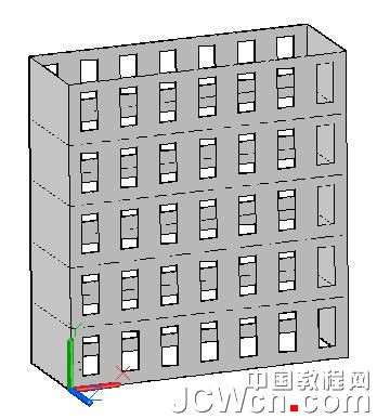 autocad 2011曲面命令創(chuàng)建樓房 武林網(wǎng) autocad教程