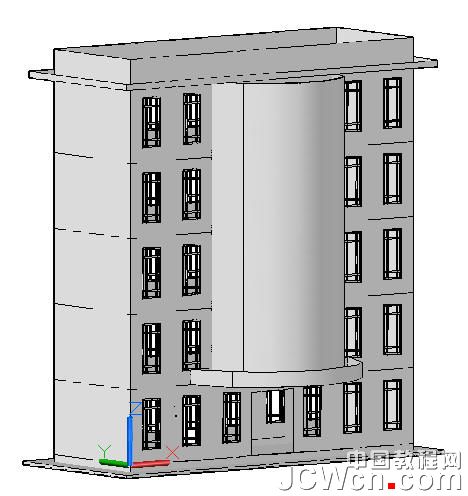 autocad 2011曲面命令創(chuàng)建樓房 武林網(wǎng) autocad教程
