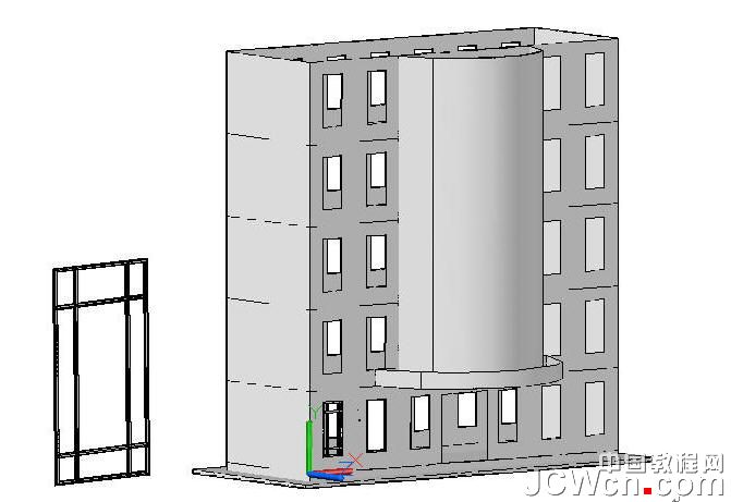 autocad 2011曲面命令創(chuàng)建樓房 武林網(wǎng) autocad教程