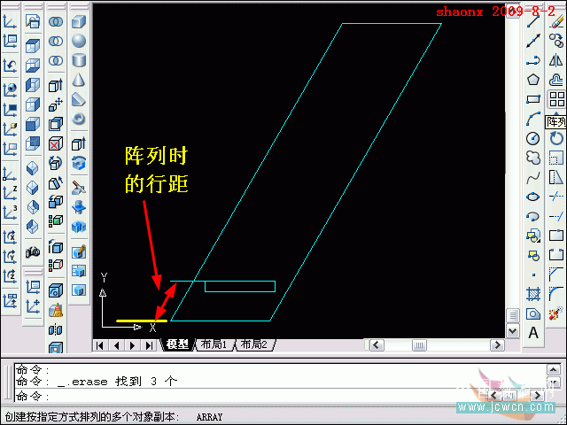 AutoCAD建模樓梯 武林網 AutoCAD教程