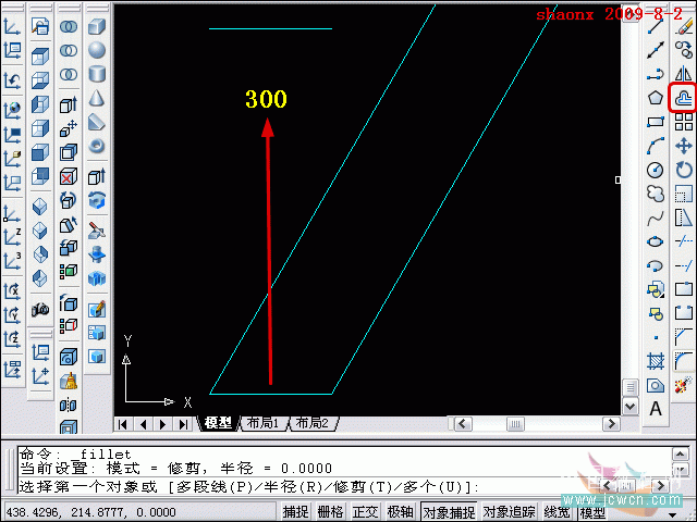AutoCAD建模樓梯 武林網 AutoCAD教程