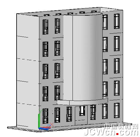 autocad 2011曲面命令創(chuàng)建樓房 武林網(wǎng) autocad教程