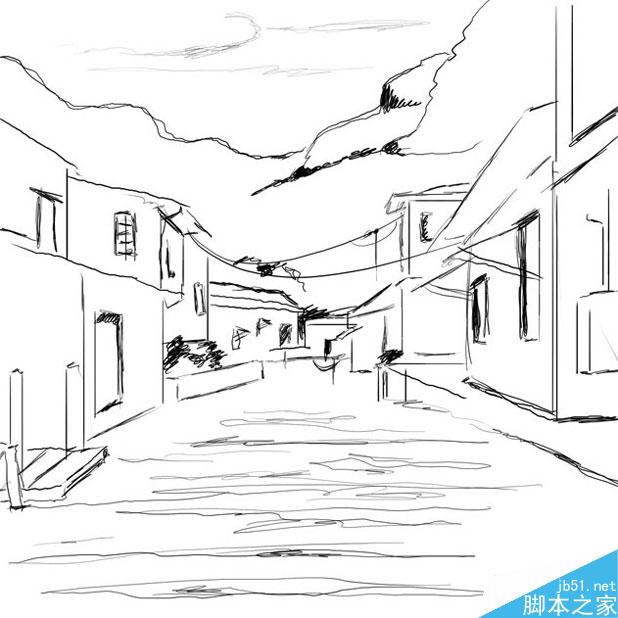 3ds Max打造山間寧靜小村 武林網 室外教程