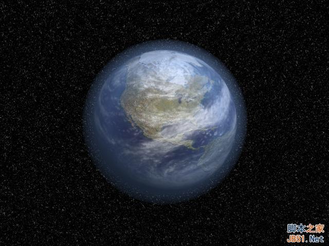 地球大氣效果教程 武林網 3DSMAX角色教程