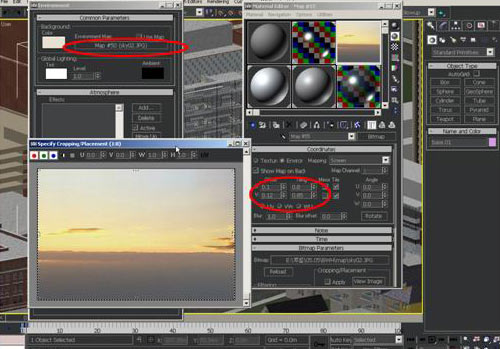3DSMAX制作室外黃昏場景 武林網 3DSMAX室外教程