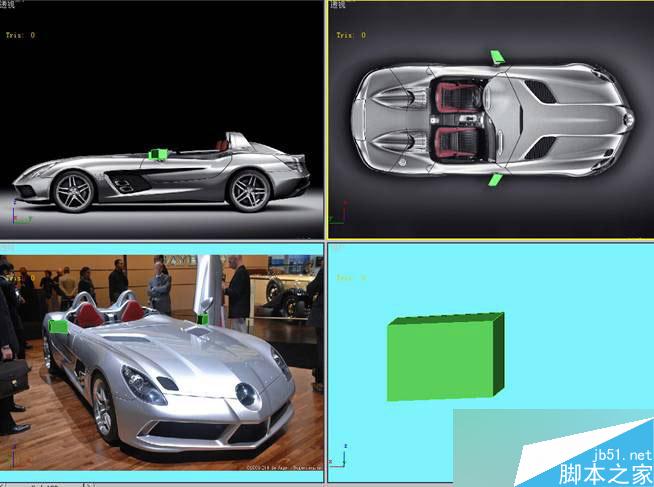 3DS MAX打造極品奔馳跑車 武林網(wǎng) 3DSMAX教程