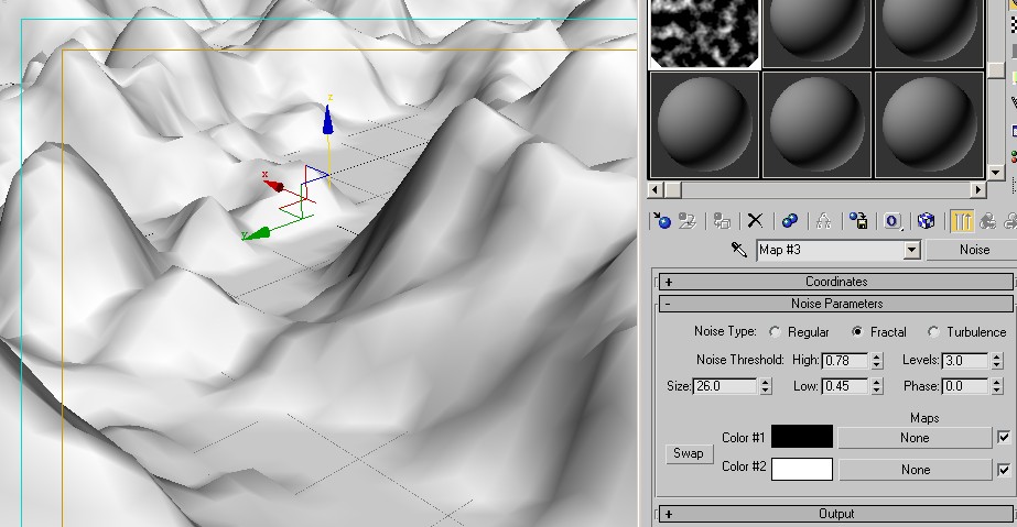 3DSMAX打造山脈模型 武林網(wǎng) 3DSMAX建模教程