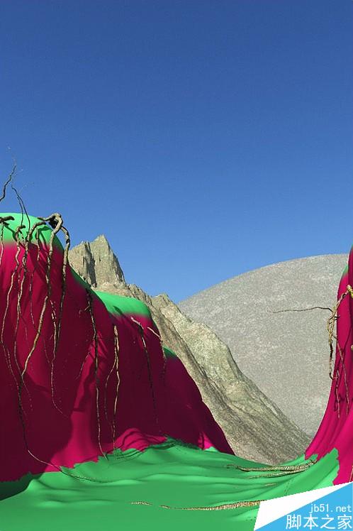 3ds Max打造逼真叢林峽谷景觀 武林網(wǎng) 室外教程