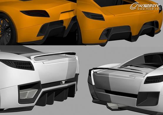 3DSMAX制作Tension GT跑車與游戲導入 武林網 3DSMAX建模教程
